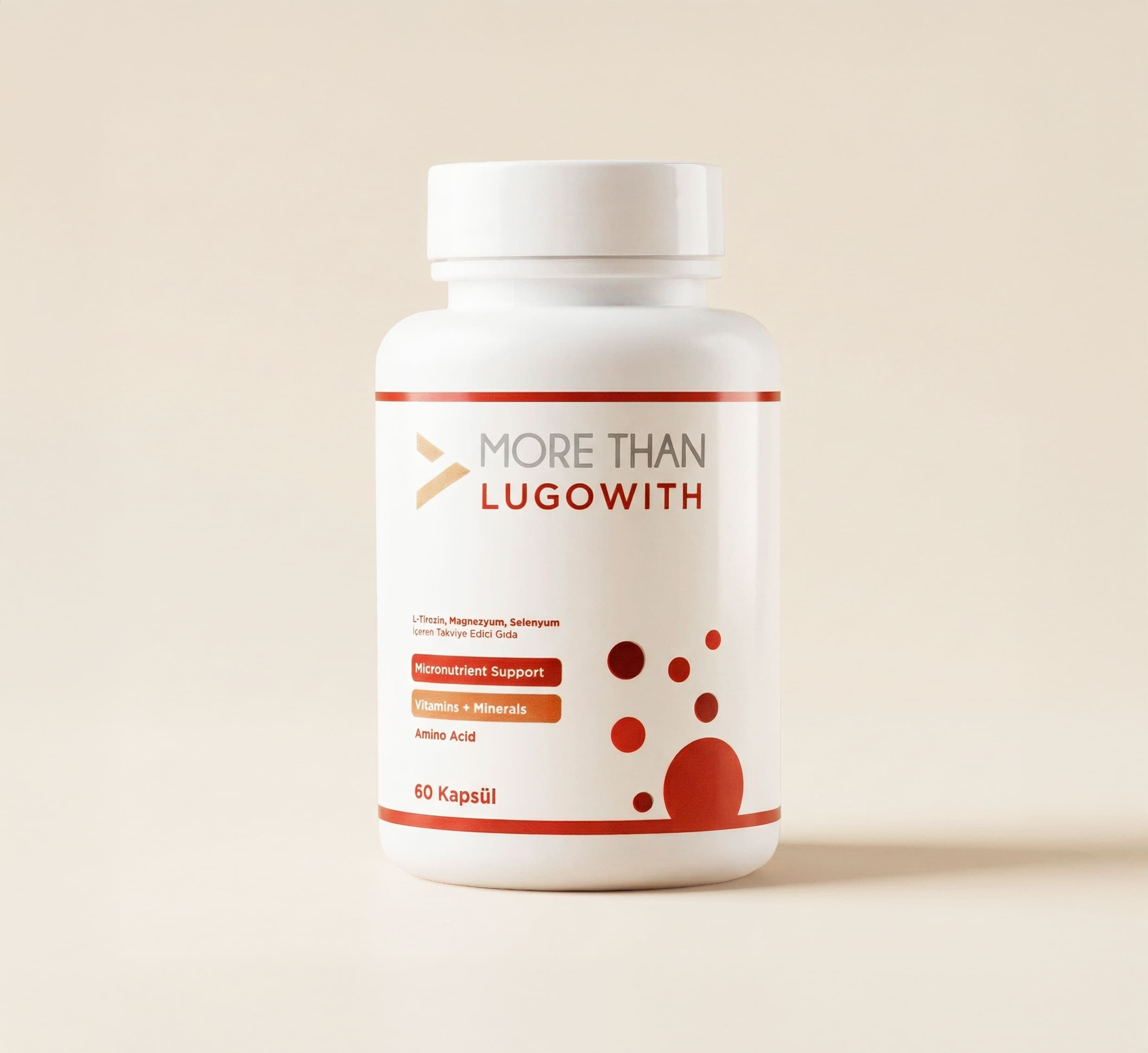 More Than Lugowith (L-Tirozin, Selenyum, Kuersetin vs.) 