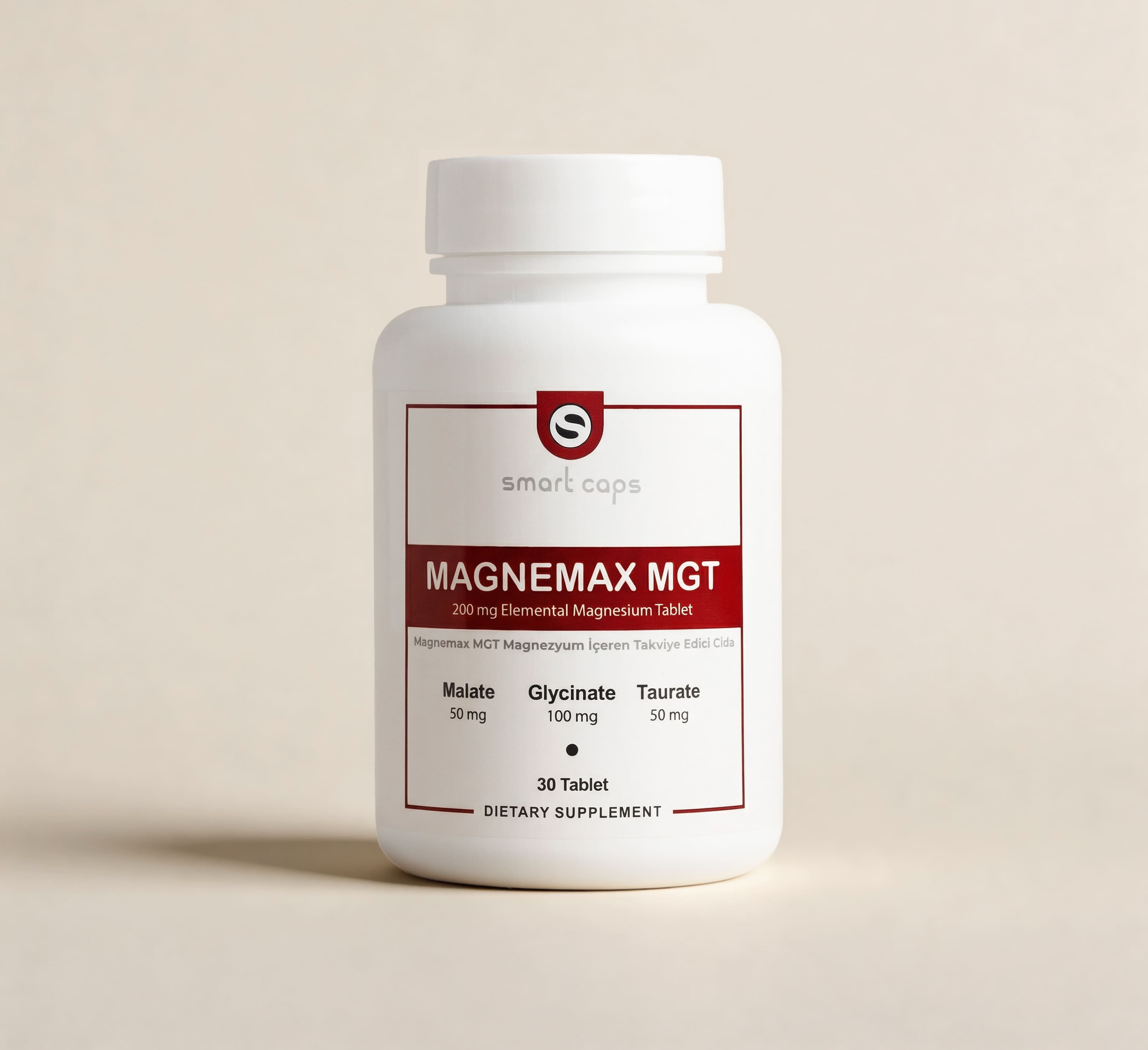 Smart Caps Magnemax MGT ( Malat-Glisinat-Taurat) 