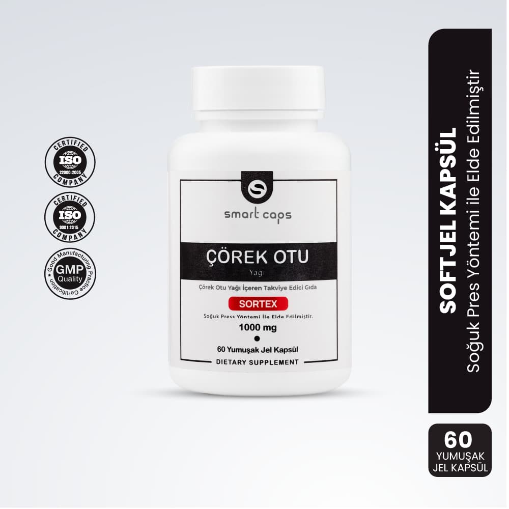 Smart Caps Çörek Otu Yağı