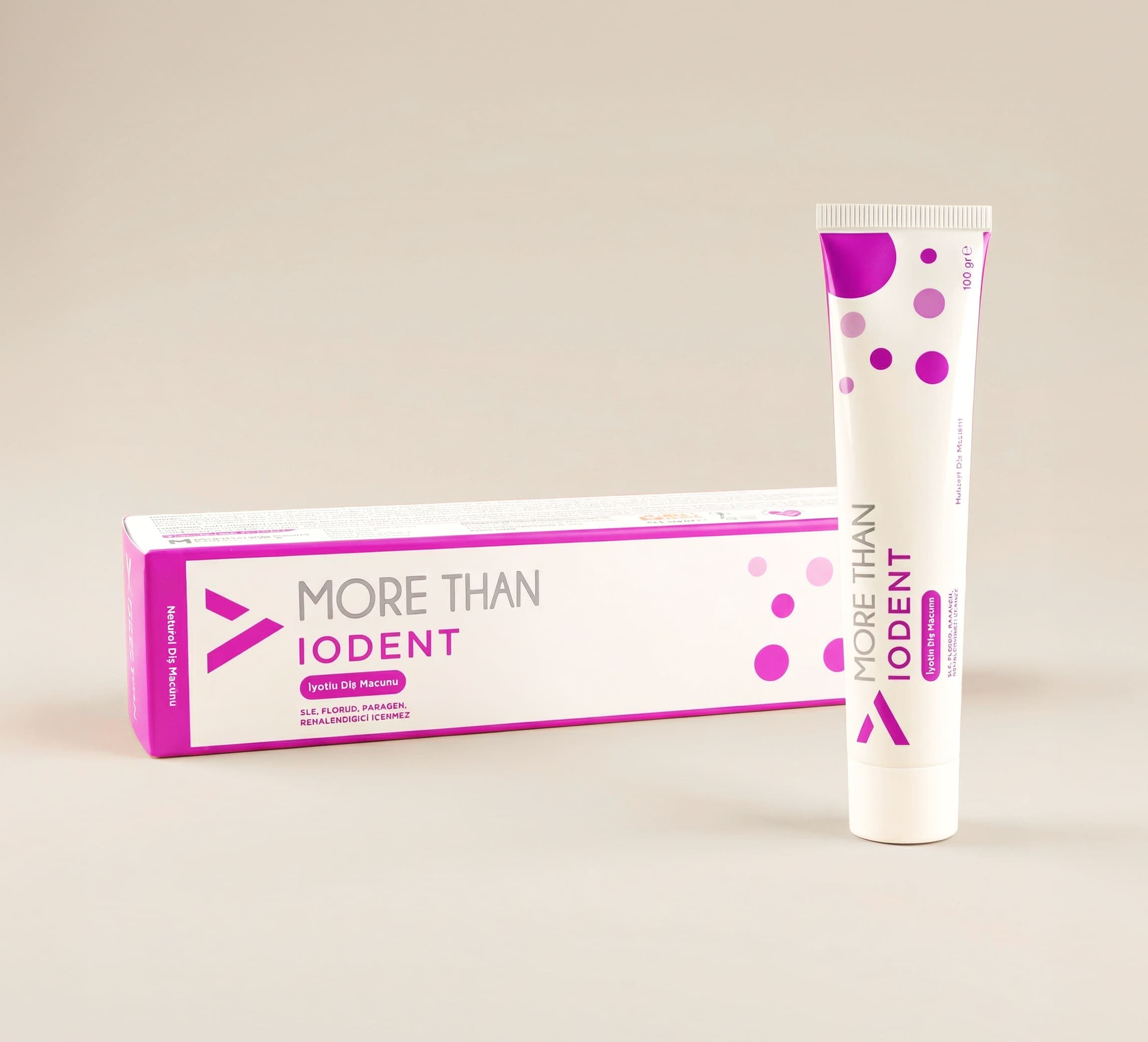 More Than Iodent Diş Macunu Florürsüz