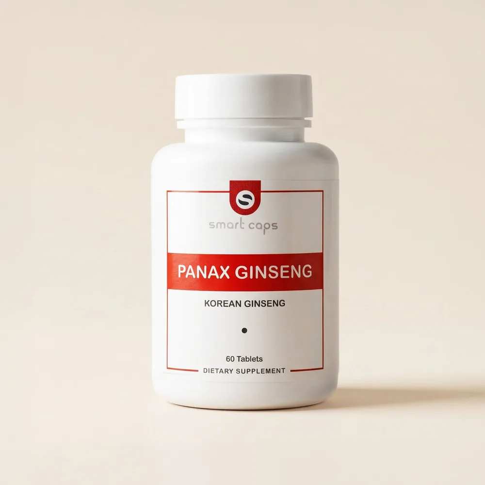 Smart Caps Panax Ginseng (Korean Ginseng & Siberian Ginseng) ürün görseli